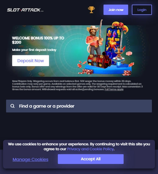 SlotAttack Casino